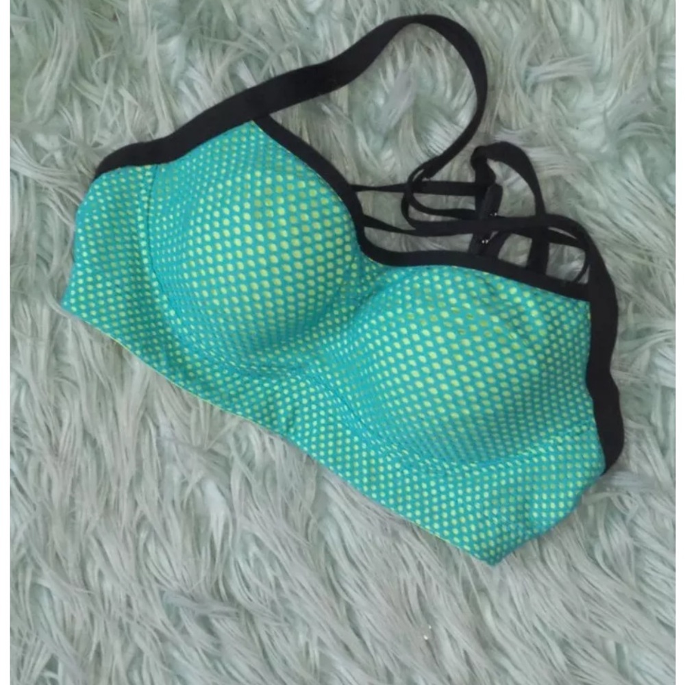 Green and Black Women's Bra vac by Victoria secret